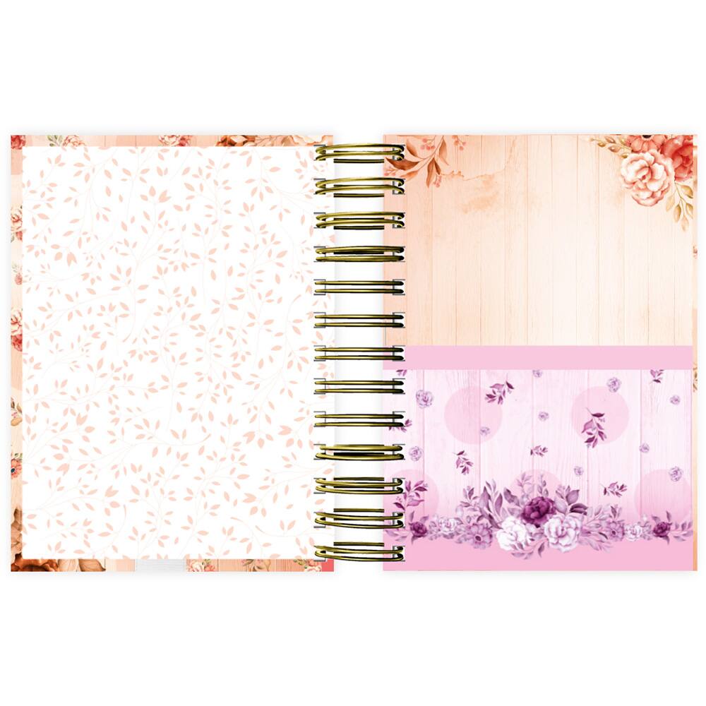 Agenda Di Ria Mini Femmina Nude Folhas Spiral Fem