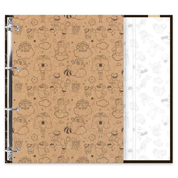 Caderno Universit Rio Argolado Capa Dura X Folhas Disney Pixar