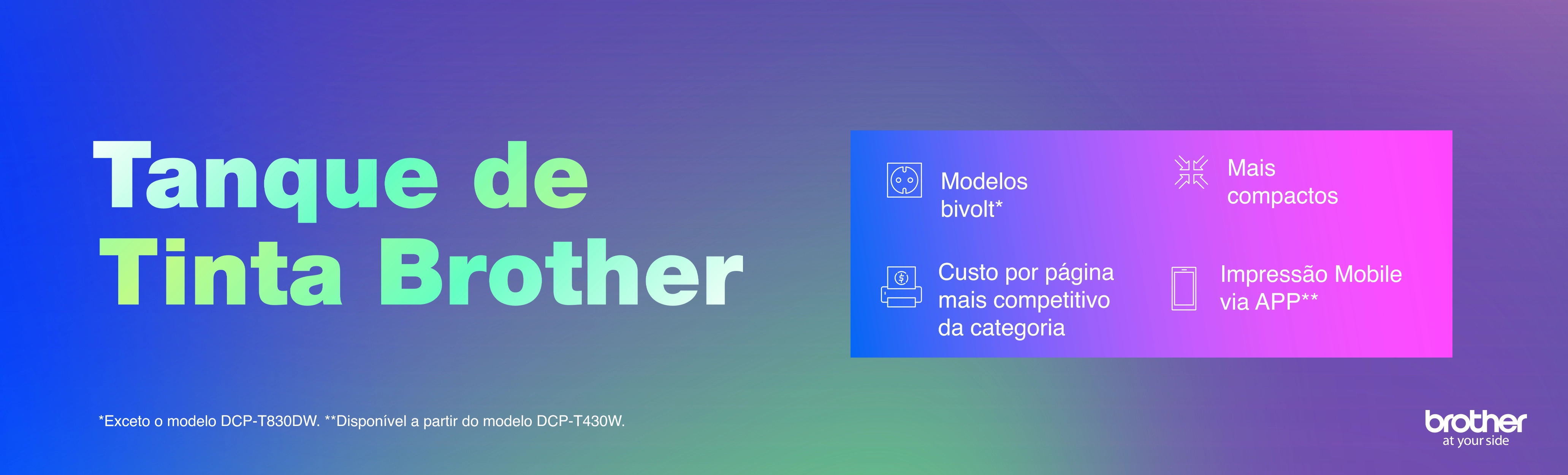 Novas Tanque de Tinta Brother