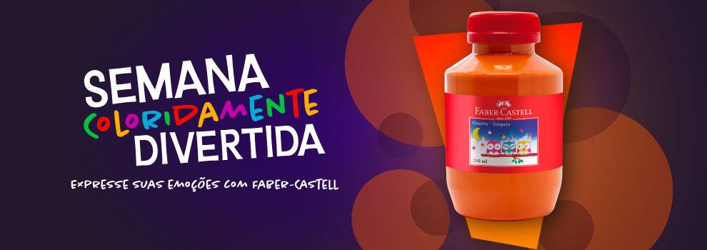 Coloridamente Laranja Faber-Castell