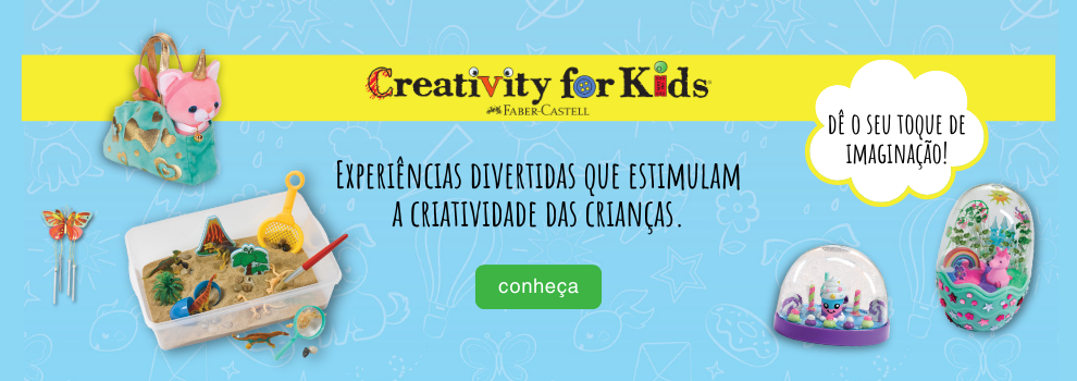 Brinquedos Criativos Creativity for Kids Faber-Castell