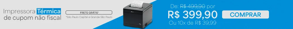 Impressora térmica não fiscal, USB, Bivolt, Monocromática, Q851L, App-tech - CX 1 UN