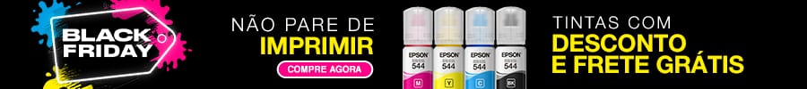 Não pare de imprimir - Tintas com frete grátis