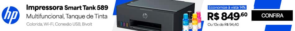 Impressora Multifuncional HP Smart Tank 589