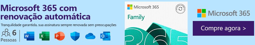 Microsoft 365 Family com Renovação Automática