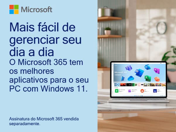 O Microsoft 365 tem os melhores aplicativos para o seu PC com Windows 11.