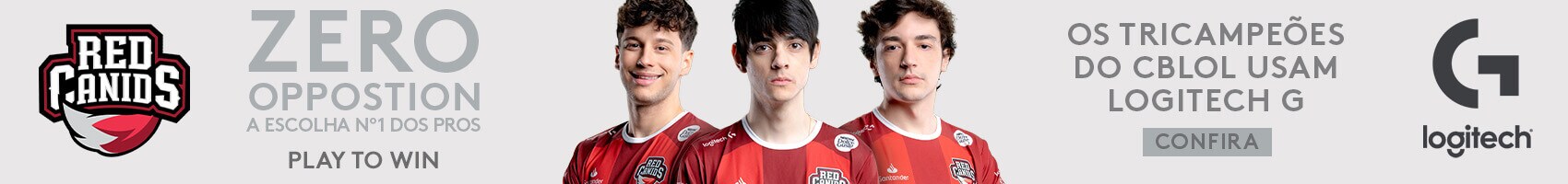 OS TRICAMPEÕES do cblol usam logitech g