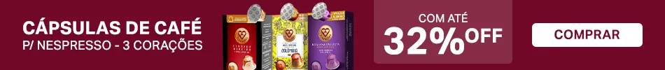 Cápsulas de Café para Nespresso - 3 Corações Cápsulas de Café para Nespresso - 3 Corações