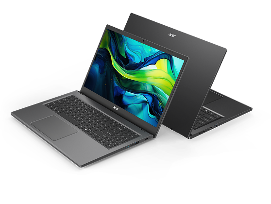 Notebook Acer Aspire 5 visto de frente.