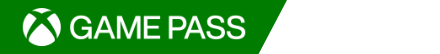 Logo X-box game pass em verde e logo acer em branco.
