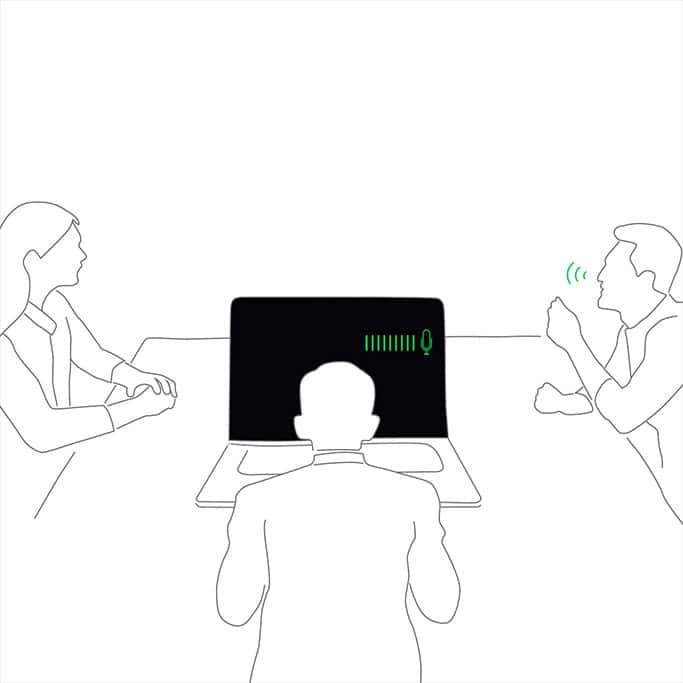 imagem ilustrativa Video conferências