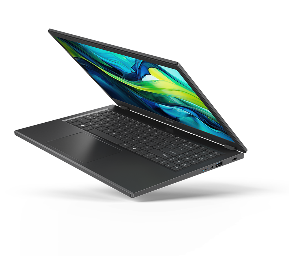 Notebook Acer Aspire 5 visto de frente.