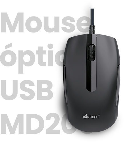 Mouse óptico com fio USB