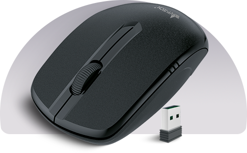 Mouse óptico com fio USB