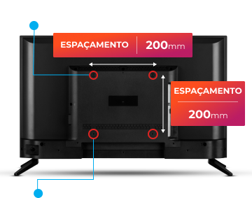 tv fixada