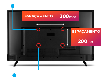 tv fixada