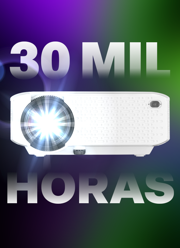 Lâmpada LED com 30 Mil Horas de Vida