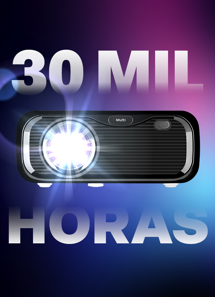 Lâmpada LED com 30 Mil Horas de Vida