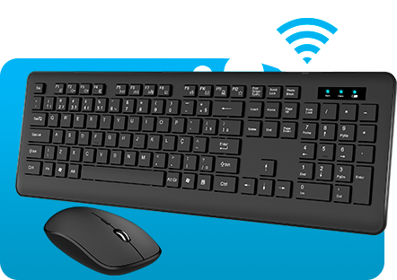 Teclado USB, ABNT2, Preto, KF200, App-tech - CX 1 UN