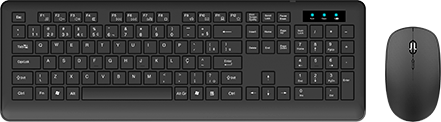 Teclado USB, ABNT2, Preto, KF200, App-tech - CX 1 UN 