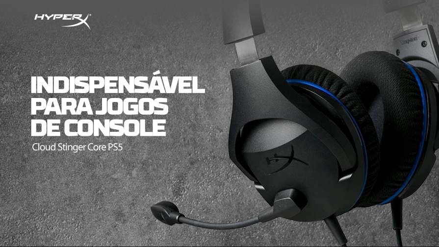 Headset Gamer Cloud Stinger, PS4, 4P5K0AA, HyperX