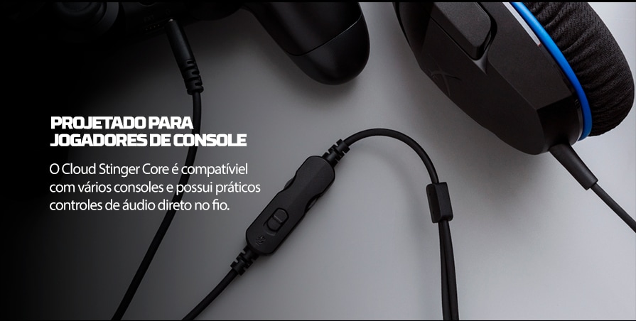 Headset Gamer Cloud Stinger, PS4, 4P5K0AA, HyperX