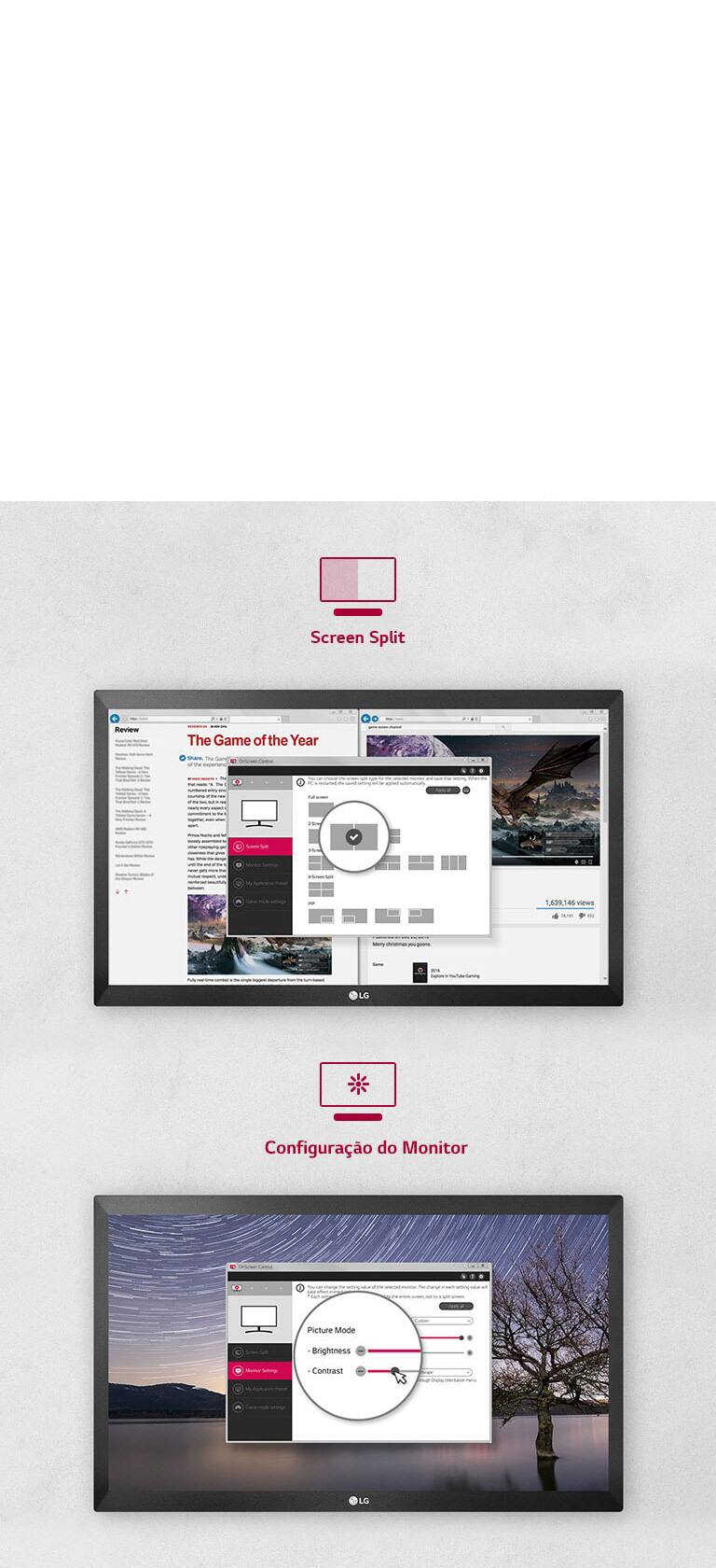 OnScreen Control - Múltiplas configurações OnScreen Control - Múltiplas configurações