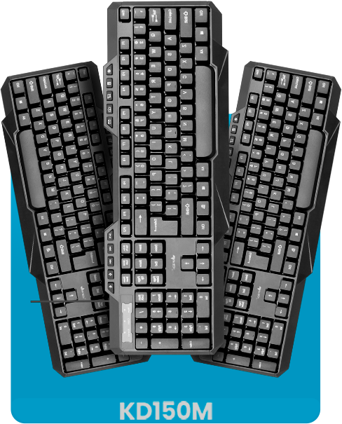 Teclado USB, ABNT2, Preto, KF200, App-tech - CX 1 UN 