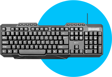 Teclado USB, ABNT2, Preto, KF200, App-tech - CX 1 UN