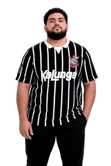 Camisa Retrô Corinthians 1990 | Kalunga