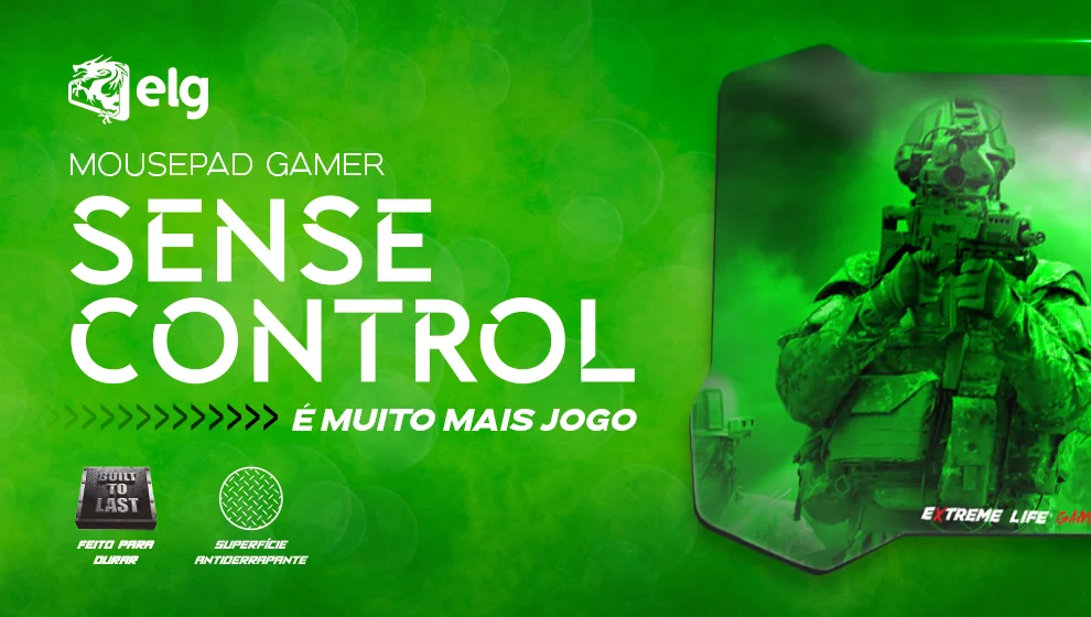 MOUSEPAD GAMER SENSE CONTROL