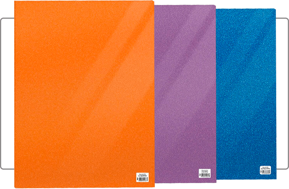 Cores de Folhas em EVA