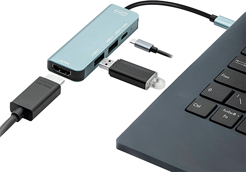 HUB USB 4 em 1