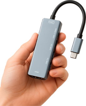 HUB USB 4 em 1