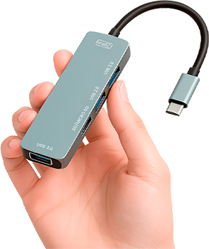 Hub USB-C 5 em 1