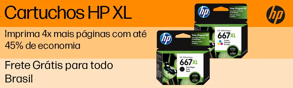 Cartuchos HP com frete Grátis para todo Brasil