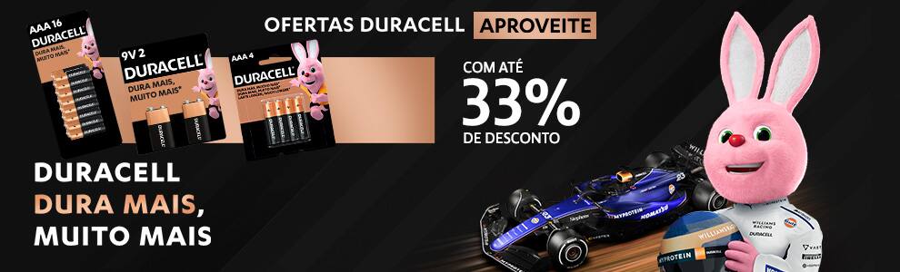 Duracell dura mais dura, muito mais