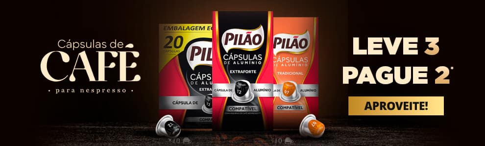 Capsula de café - Pilão Leve 3 Pague 2