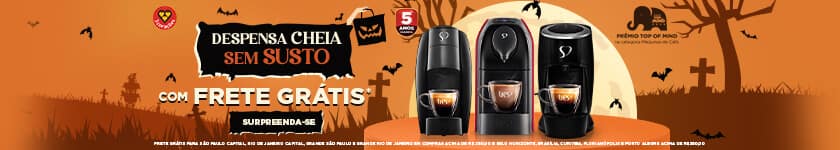 Cafeteiras Três com Frete Grátis