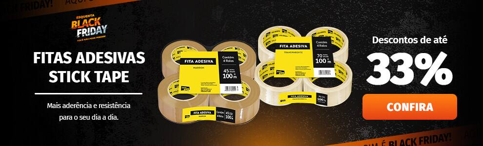 Fitas Adesivas Stick Tape com até 33% OFF