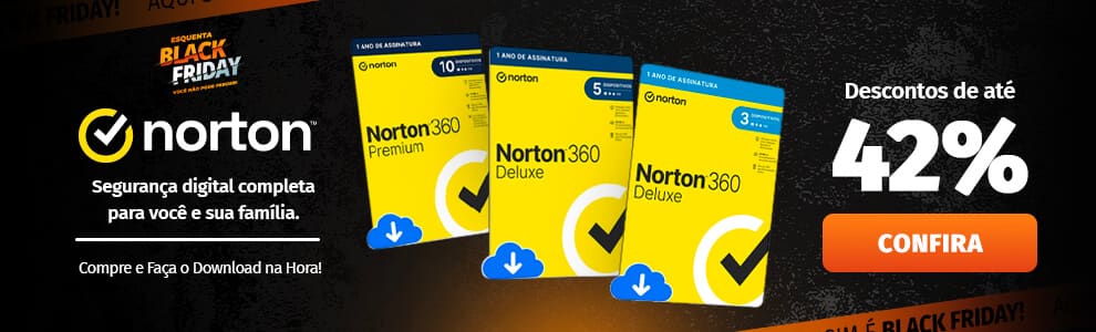 Norton com até 42% OFF