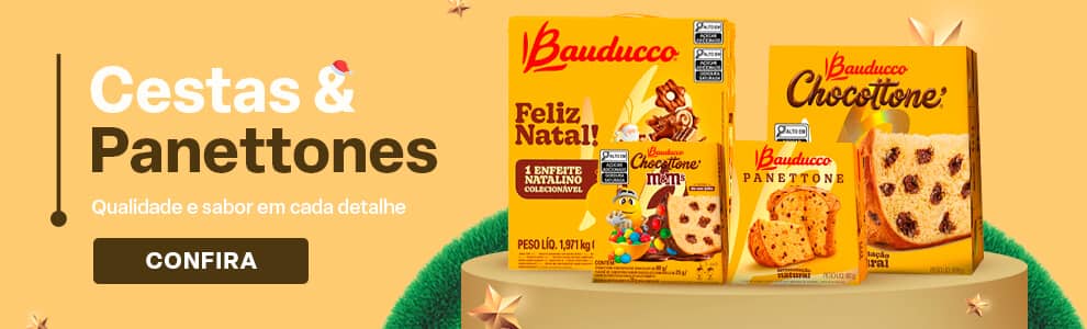 Cestas e Panettones