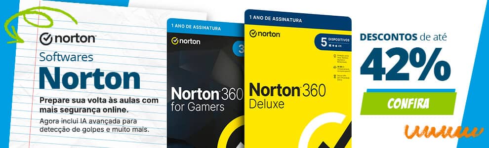 Norton com até 42% OFF