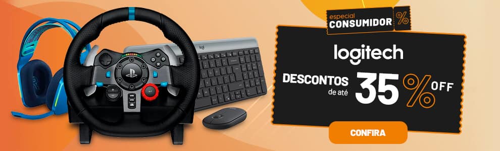 Logitech com até 35% OFF