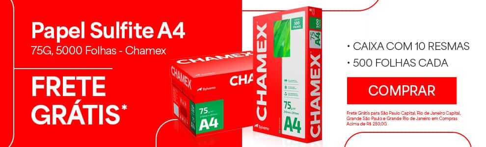 Papel Sulfite A4 Chamex