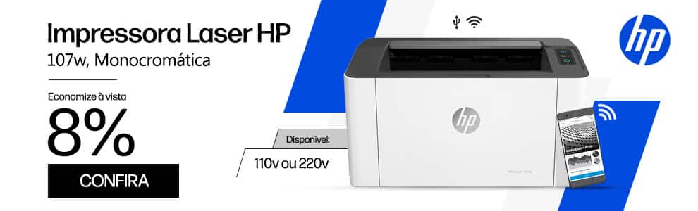 Impressora Laser HP 107w