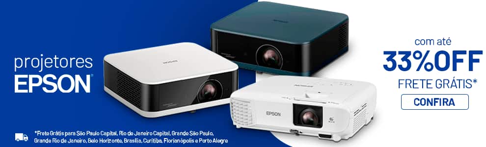 Projetores EPSON - com até 33% OFF e frete Gratis*