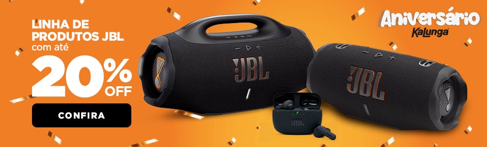JBL com até 20% OFF