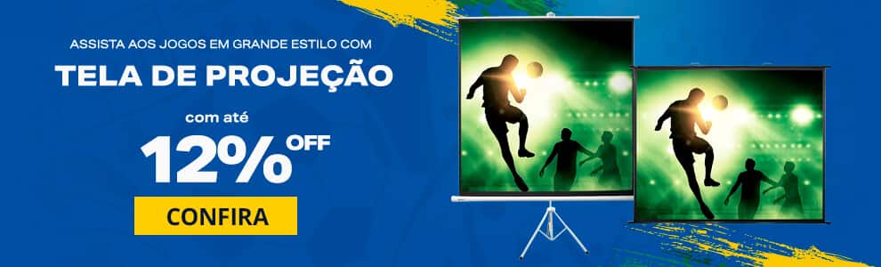 Goleada de Ofertas - Telas de Projeção