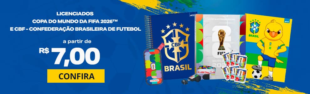 Licenciados Copa do Mundo da FIFA 2026™ e CBF - Confederação Brasileira de Futebol